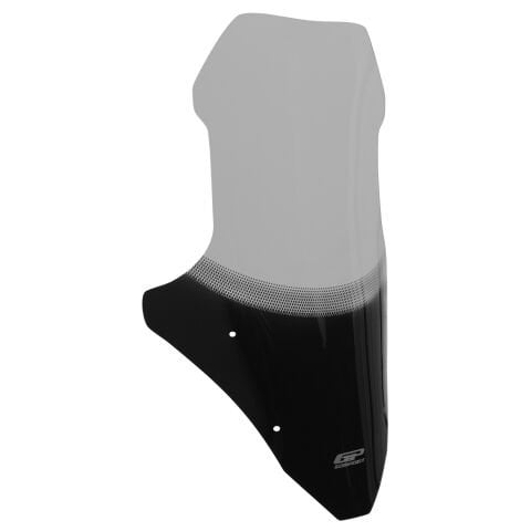 GP Kompozit Mondial Strada 125 2023-2025 Uyumlu Baskılı Ön Tur Camı Füme