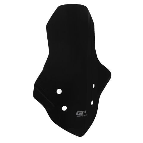 GP Kompozit Mondial Strada 125 2023-2025 Uyumlu Baskılı Ön Cam Siyah