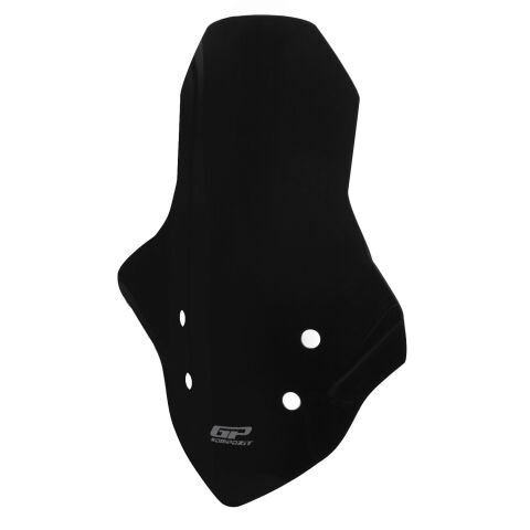 GP Kompozit Mondial Strada 125 2023-2025 Uyumlu Baskılı Ön Cam Siyah