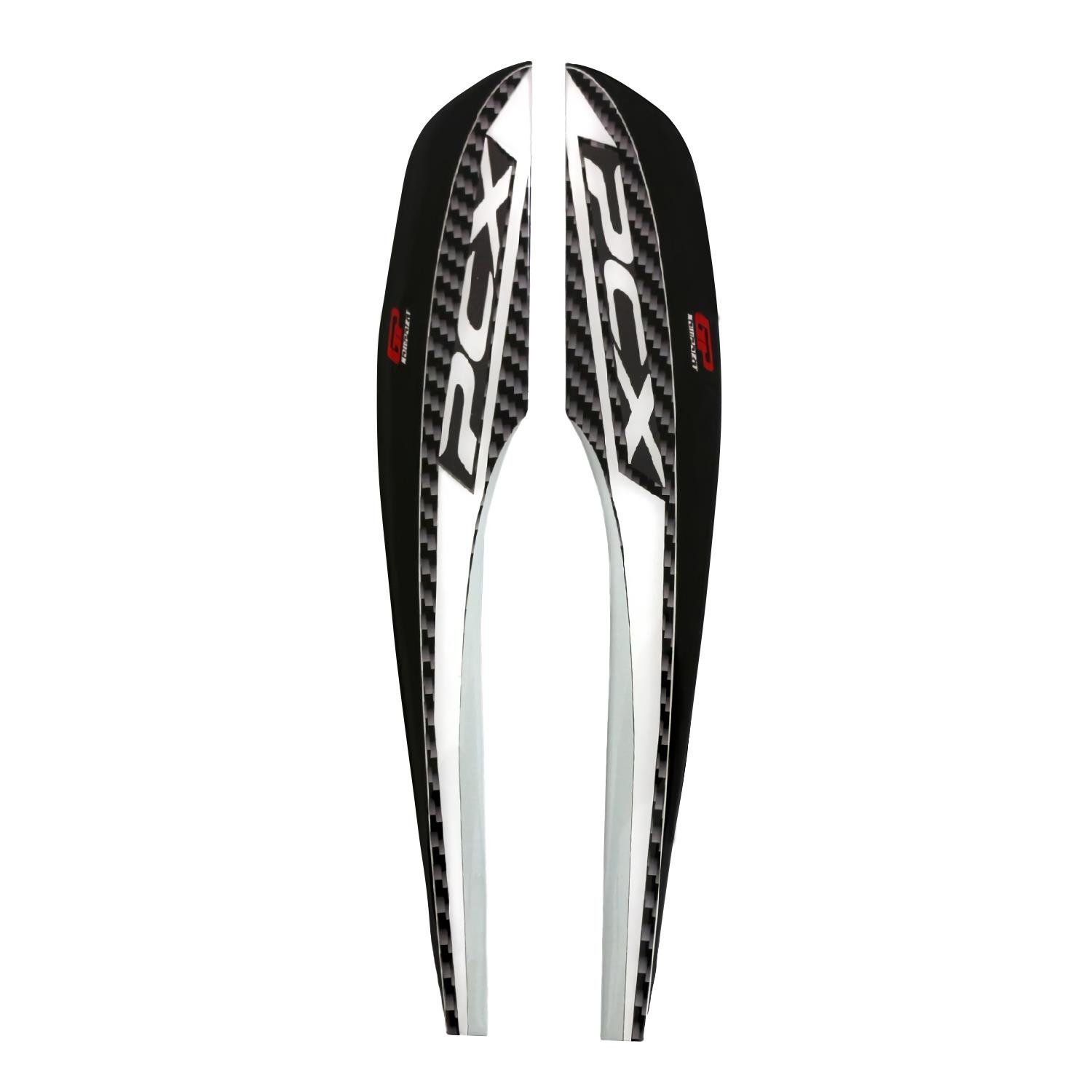 GP Kompozit Honda PCX 125 / 150 2018-2020 Uyumlu Kuyruk Yan Pad Beyaz