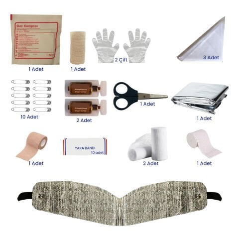 GP Kompozit Motosiklet İlk Yardım Çantası