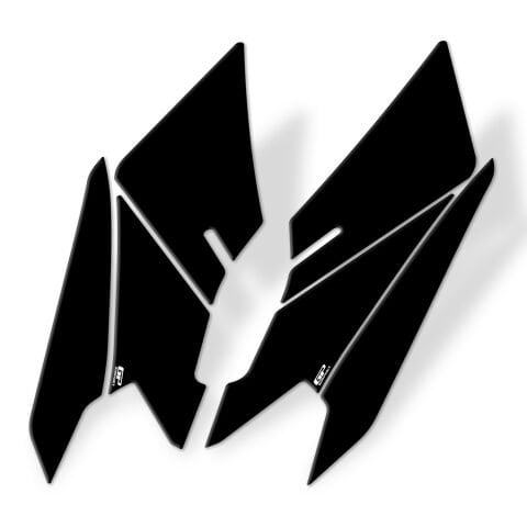 GP Kompozit Honda PCX 125 / 150 2025 Uyumlu Yan Ayak Pad Siyah