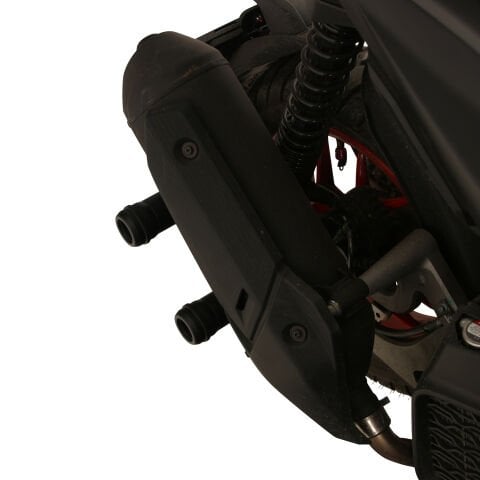 GP Kompozit Aprilia SR GT 125 / 200 2022-2023 Uyumlu Egzoz Koruma Takozu Siyah