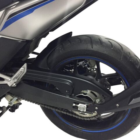GP Kompozit Honda NC 750 D Integra 2014-2020 Uyumlu Arka Çamurluk Siyah