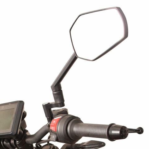 GP Kompozit KTM Duke 250 2024 Uyumlu Ayna Genişletme Siyah