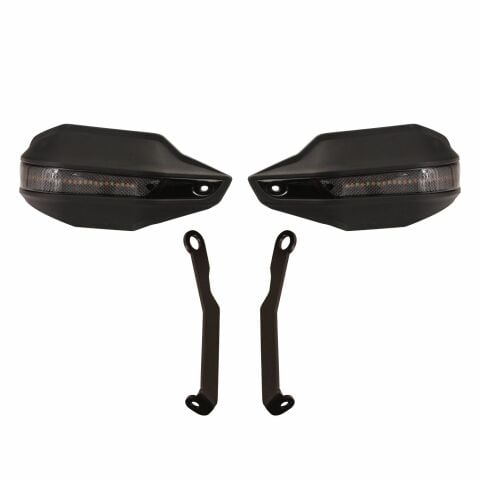 GP Kompozit KTM Duke 250 2024 Uyumlu Led Sinyalli Elcik Koruma Siyah