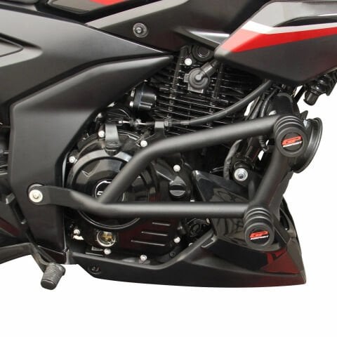 GP Kompozit Bajaj Pulsar F 250 2022-2024 Uyumlu Motor Koruma Demiri Siyah
