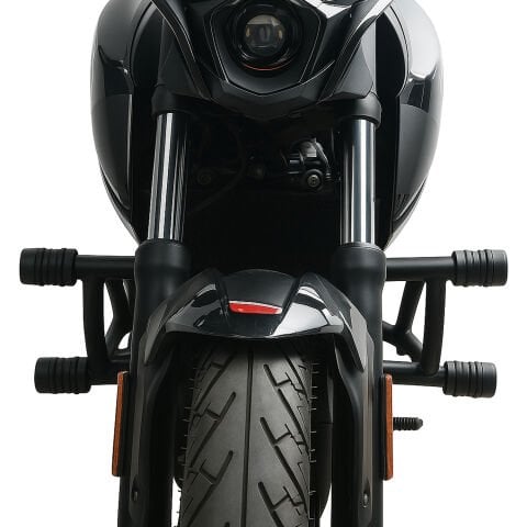 GP Kompozit Bajaj Pulsar N 250 2022-2024 Uyumlu Motor Koruma Demiri Siyah