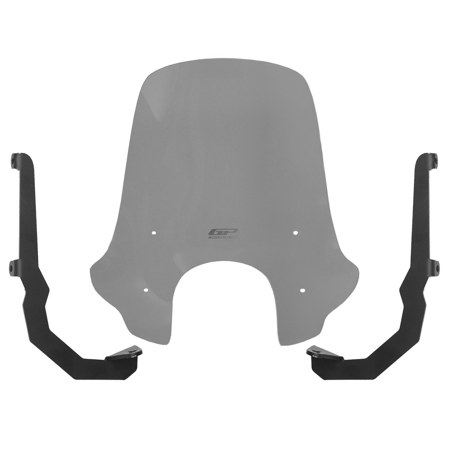 GP Kompozit SYM Fiddle 4 2022-2024 Uyumlu Gidon Bağlantılı Ön Cam Füme