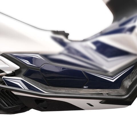 GP Kompozit Honda PCX 125 / 150 2025 Uyumlu Yan Alt Ayak Pad Mavi