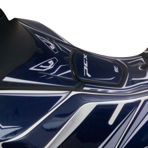 GP Kompozit Honda PCX 125 / 150 2025 Uyumlu Full Tank Pad Seti Mavi