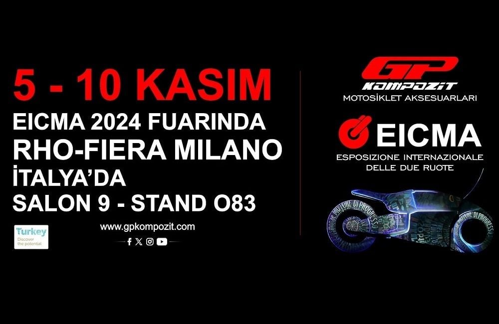 GP KOMPOZİT - 2024 İTALYA EICMA MOTOSİKLET FUARI
