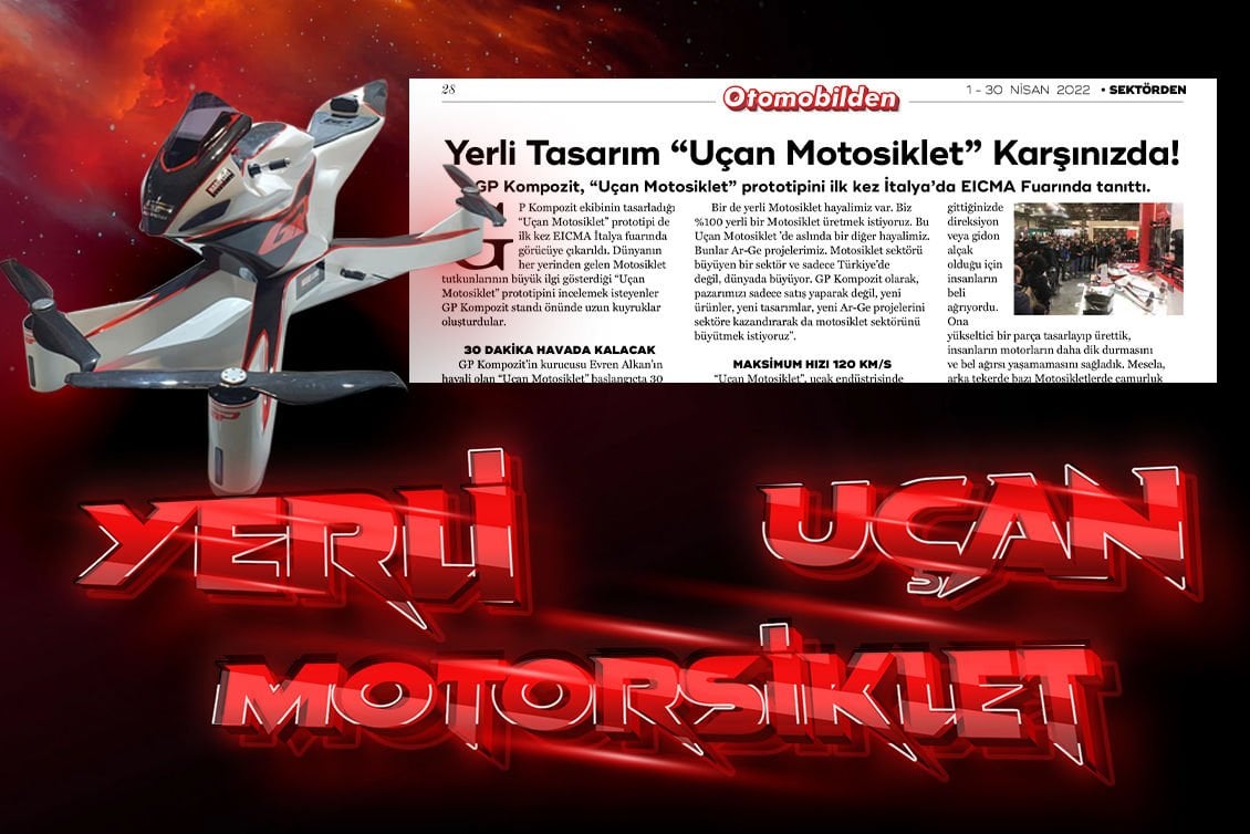 GP Kompozit OTOMOBİLDEN Dergisinde..