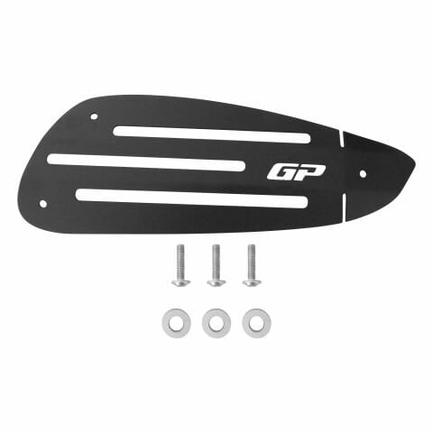 GP Kompozit Arora Cappucino 50 / 125 2019-2024 Uyumlu Egzoz Koruma Kapağı Siyah