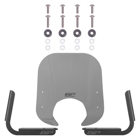 GP Kompozit Royal Alloy GP / GT 150 / 180 / 300 2022-2024 Uyumlu Ön Cam Füme