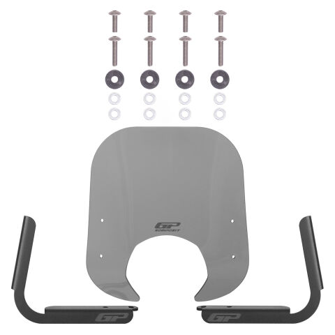 GP Kompozit Royal Alloy GP / GT 150 / 180 / 300 2022-2024 Uyumlu Ön Cam Füme
