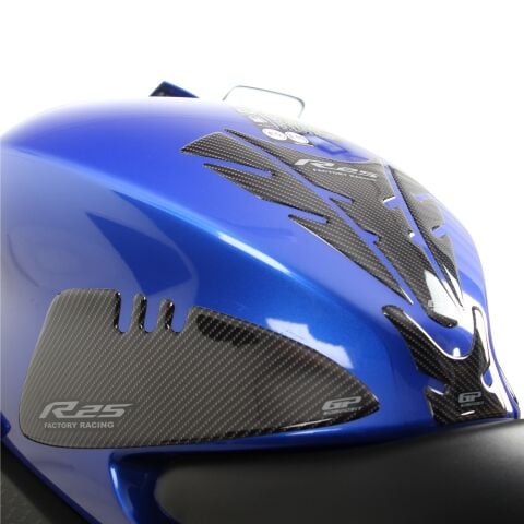 GP Kompozit Yamaha R25 2019-2026 Uyumlu Tank Pad Seti Kırmızı