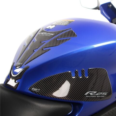 GP Kompozit Yamaha R25 2019-2026 Uyumlu Tank Pad Seti Karbon