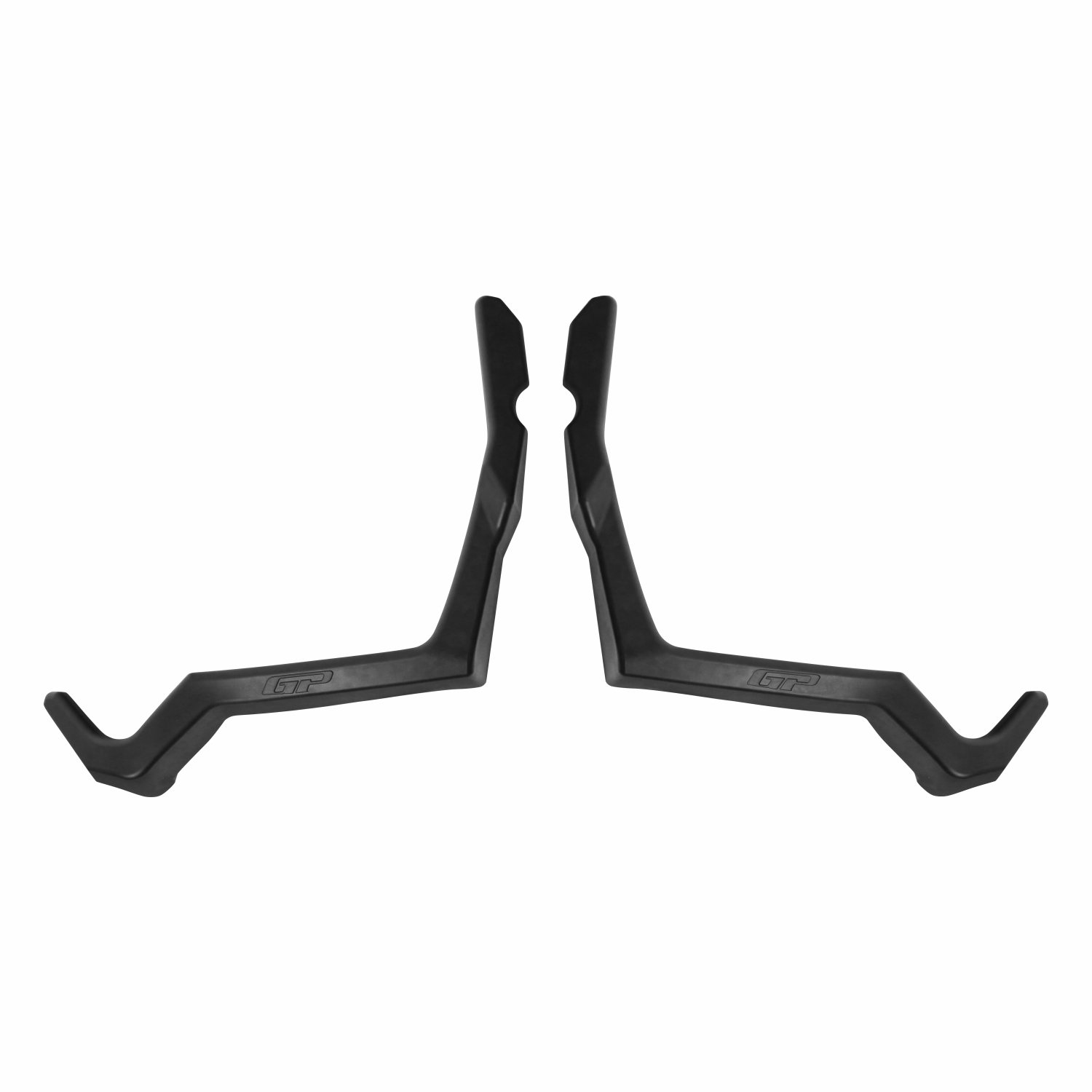 GP Kompozit Yamaha XMAX 250 2024-2025 Uyumlu Bacak Koruma Siyah