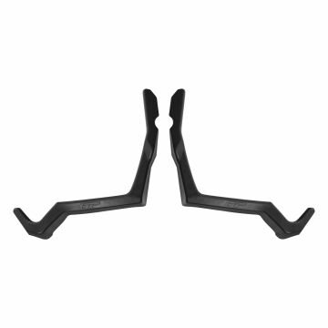 GP Kompozit Yamaha XMAX 250 2024-2025 Uyumlu Bacak Koruma Siyah