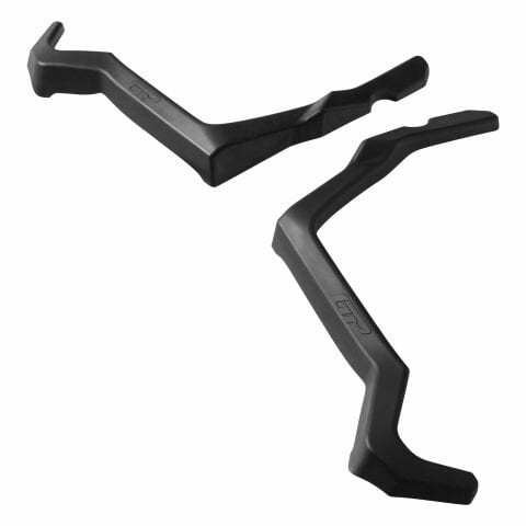 GP Kompozit Yamaha XMAX 250 2024-2026 Uyumlu Bacak Koruma Siyah