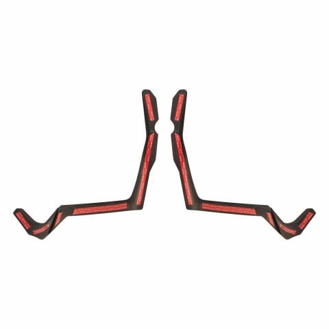 GP Kompozit Yamaha XMAX 250 2024-2025 Uyumlu Bacak Koruma Siyah