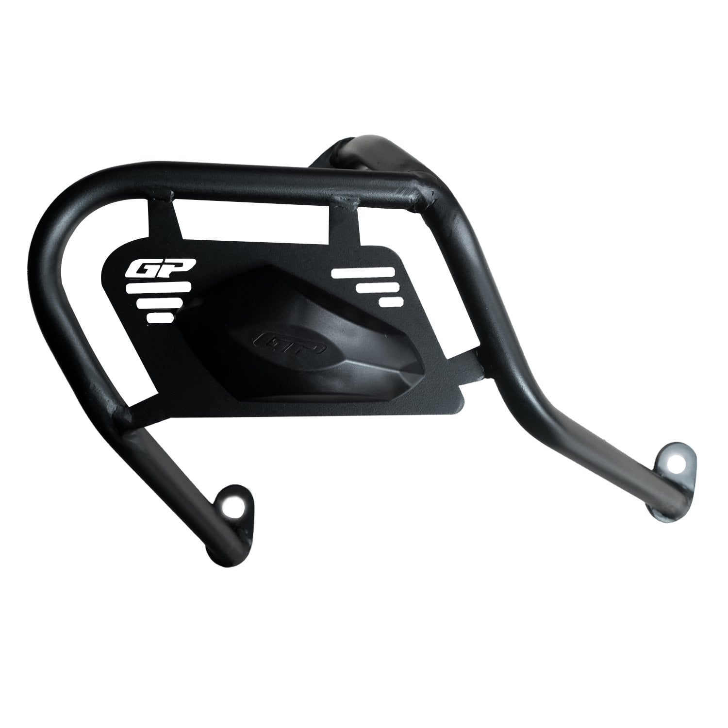 GP Kompozit Yamaha XMAX 250-400 2025-2026 Uyumlu Kapaklı Egzoz Koruma Demiri Siyah