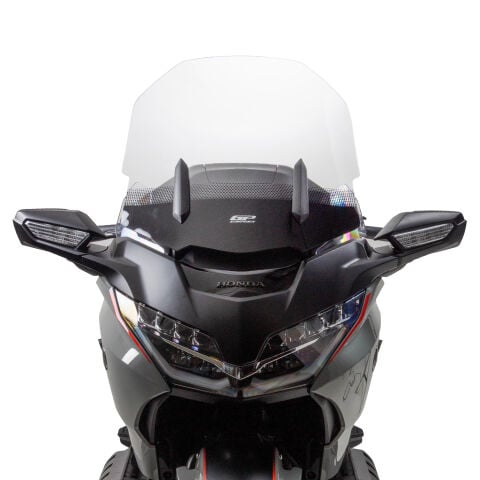GP Kompozit Honda Gold Wing / Bagger 2018-2023 Uyumlu Baskılı Ön Cam Şeffaf