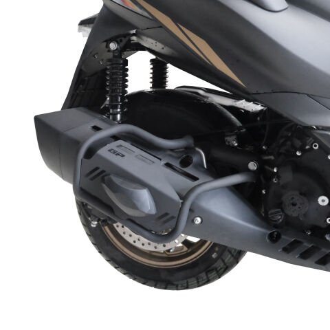 GP Kompozit Zontes ZT250T-E 2024 Uyumlu Egzoz Koruma Demiri Siyah