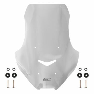 GP Kompozit Honda ADV 350 2023-2025 Uyumlu Spor Ön Cam Şeffaf
