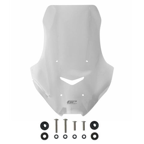 GP Kompozit Honda ADV 350 2023-2025 Uyumlu Spor Ön Cam Şeffaf