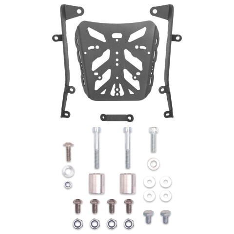 GP Kompozit Zontes ZT250T-E 2024 Uyumlu Arka Çanta Demiri Siyah