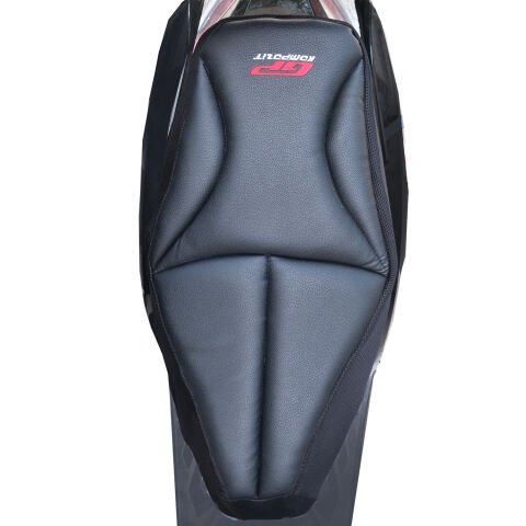 GP Kompozit Honda Activa 2023-2026 Uyumlu Fileli Motosiklet Konfor Sele Kılıfı Siyah
