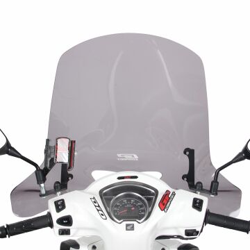 GP Kompozit Honda Dio 2021-2025 Uyumlu Ön Cam Füme
