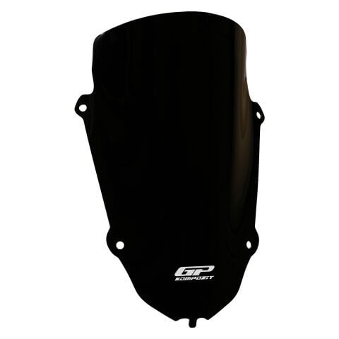GP Kompozit Yamaha R25 2019-2025 Uyumlu Uzun Spor Ön Cam Siyah