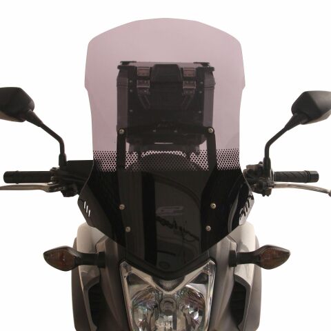 GP Kompozit Honda NC 700 X / NC 750 X 2012-2015 Uyumlu Baskılı Tur Camı Füme