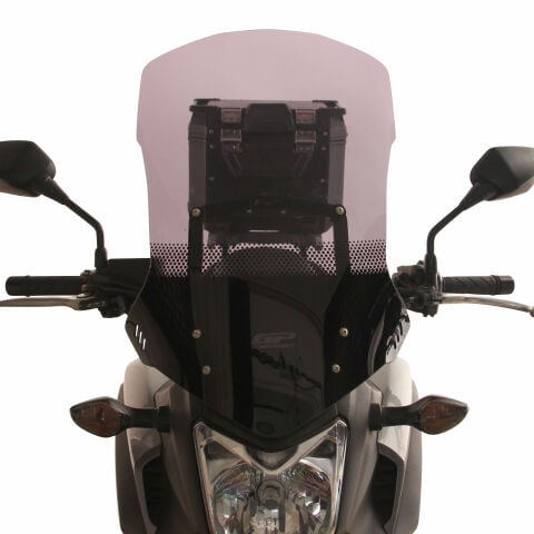 GP Kompozit Honda NC 700 X / NC 750 X 2012-2015 Uyumlu Baskılı Tur Camı Füme