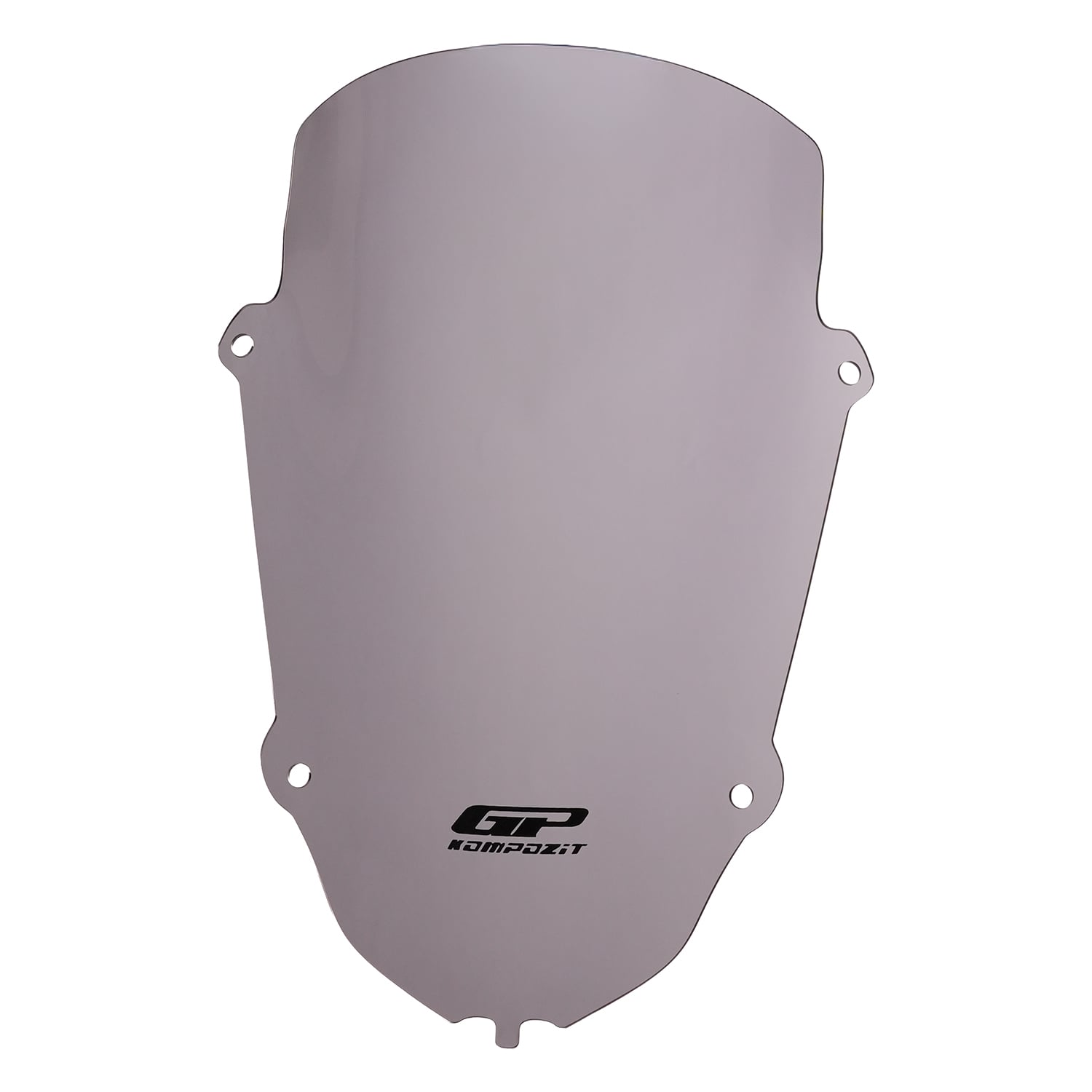 GP Kompozit Yamaha R25 2019-2025 Uyumlu Uzun Spor Ön Cam Füme