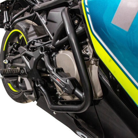 GP Kompozit CF Moto 250 SR 2020-2026 Uyumlu Motor Koruma Demiri Siyah