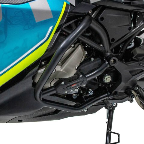 GP Kompozit CF Moto 250 SR 2020-2026 Uyumlu Motor Koruma Demiri Siyah