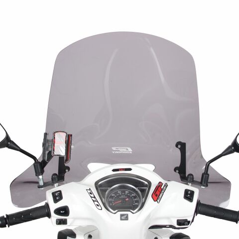 GP Kompozit Honda Dio 2021-2025 Uyumlu Ön Cam Şeffaf