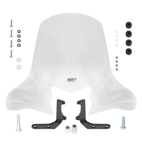 GP Kompozit Honda Dio 2021-2025 Uyumlu Ön Cam Şeffaf