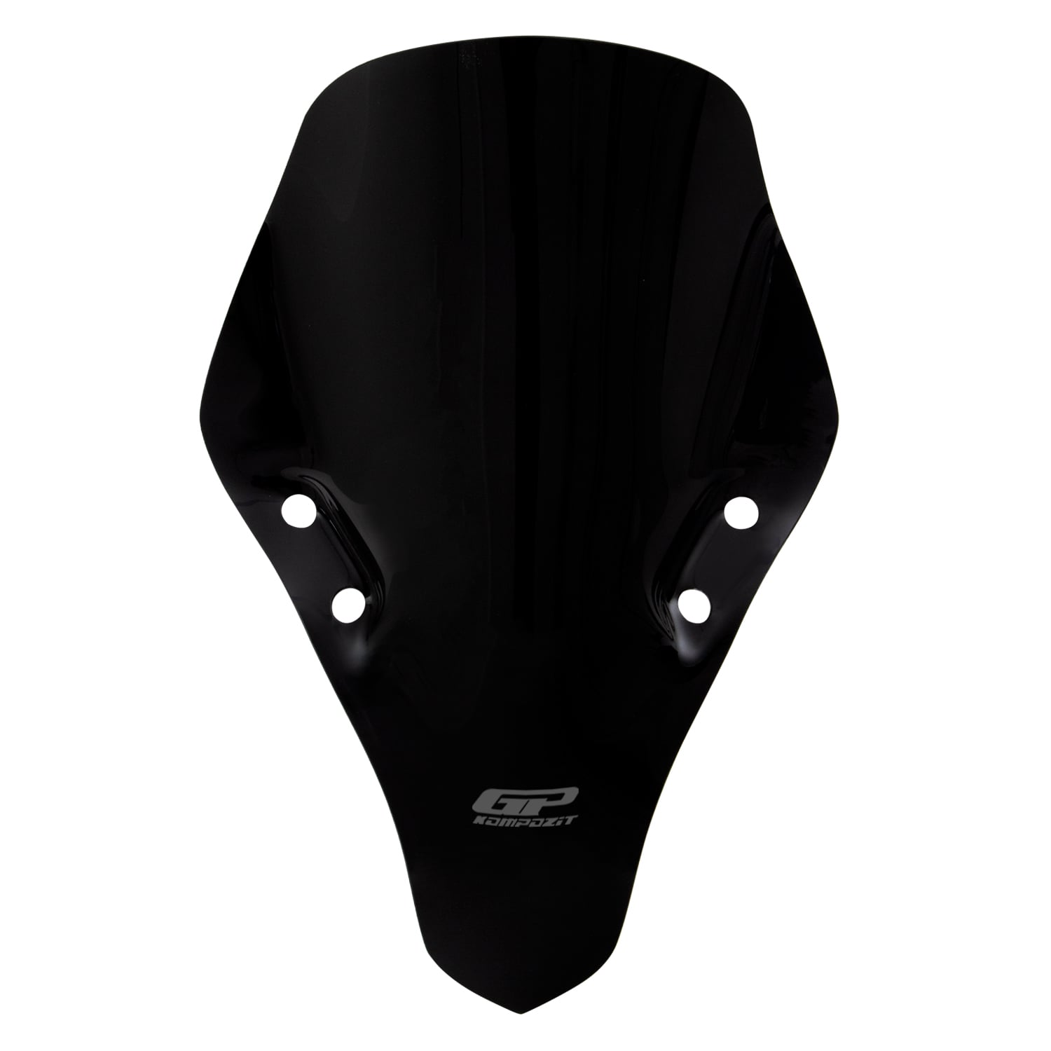GP Kompozit CF Moto 250 SR 2020-2025 Uyumlu Ön Cam Siyah
