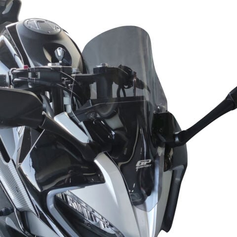 GP Kompozit CF Moto 250 SR 2020-2025 Uyumlu Ön Cam Siyah