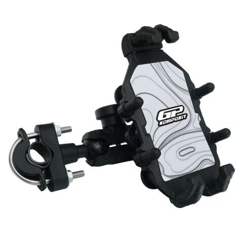 GP Kompozit TTR06 Universal Gidon Bağlantılı Titreşim Modüllü Telefon Tutucu Beyaz-Siyah