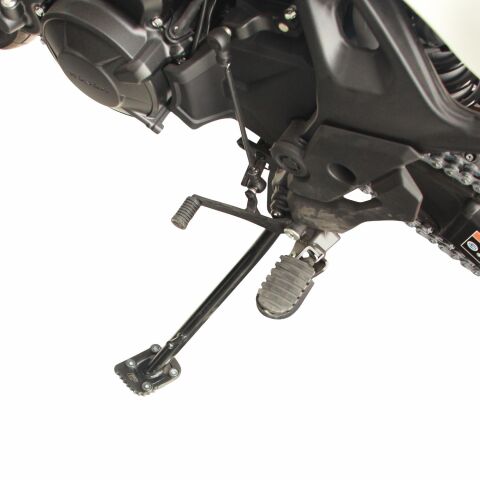 GP Kompozit Honda XL750L Transalp 2023-2025 Uyumlu Ayak Genişletme Siyah