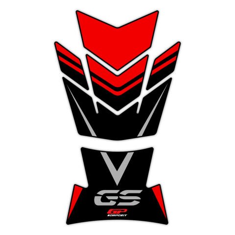 GP Kompozit BMW F 750 /  F 850 GS 2018-2024 Uyumlu Tank Pad Kırmızı