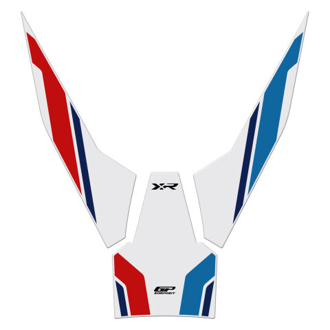 GP Kompozit BMW M 1000 XR 2024-2026 Uyumlu Tank Pad Beyaz