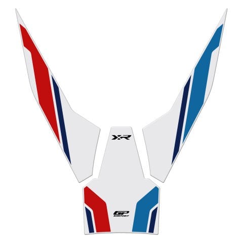 GP Kompozit BMW M 1000 XR 2024 Uyumlu Tank Pad Beyaz