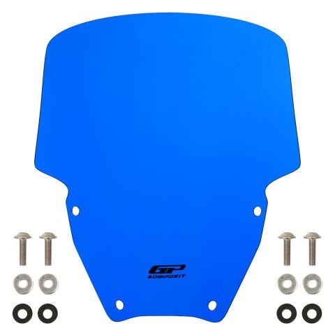 GP Kompozit Honda Forza 250 2021-2026 Uyumlu Spor Ön Cam Mavi